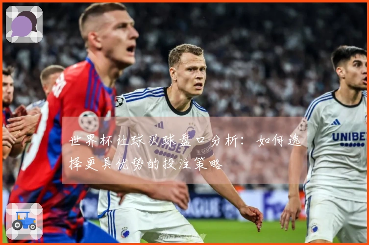 世界杯让球买球盘口分析：如何选择更具优势的投注策略